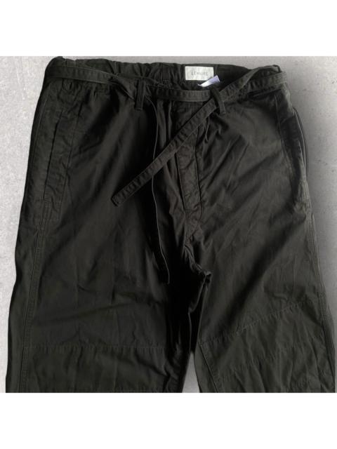 Lemaire Black Drawstring Judo Trousers