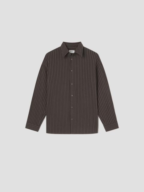 AGOLDE AUREL SHIRT IN BANKS STRIPE