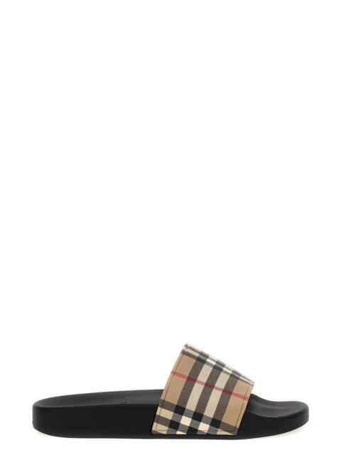 Burberry Slide check