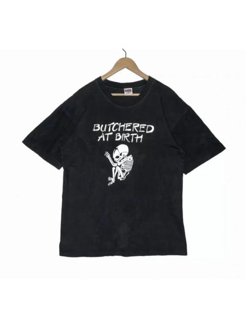 Other Designers Vintage - vintage Canibal Corpse tshirt butchered at birth bandtees