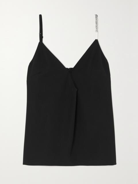 Givenchy Chain-embellished Twill Camisole