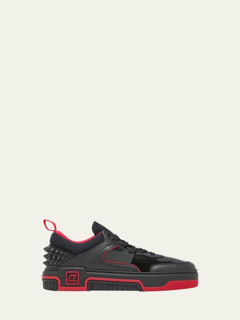 Christian Louboutin Men's Astroloubi CL Monogram Low-Top Sneakers