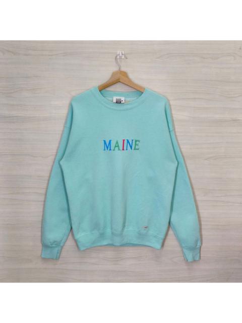 Other Designers Lee × Vintage - 90s University of Maine Crewneck, Lee jumper
