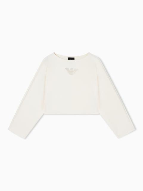 EMPORIO ARMANI SWEATSHIRTS WITHOUT HOOD