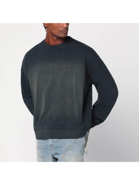 Golden Goose Distressed faded black sweatshirt