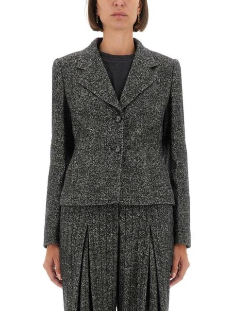 Dolce & Gabbana Dolce & Gabbana Women Single-Breasted Jacket In Wool Blend Dot