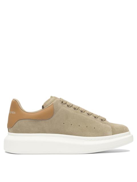 Alexander Mcqueen Leather Upper And Rubber Sole Sneaker