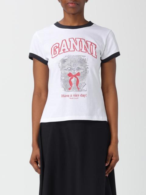 GANNI T-shirt woman Ganni