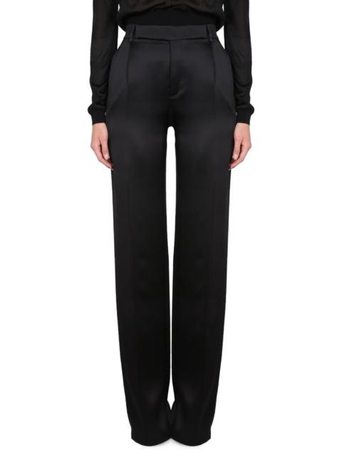 SAINT LAURENT Saint Laurent Women Satin Flared Pants