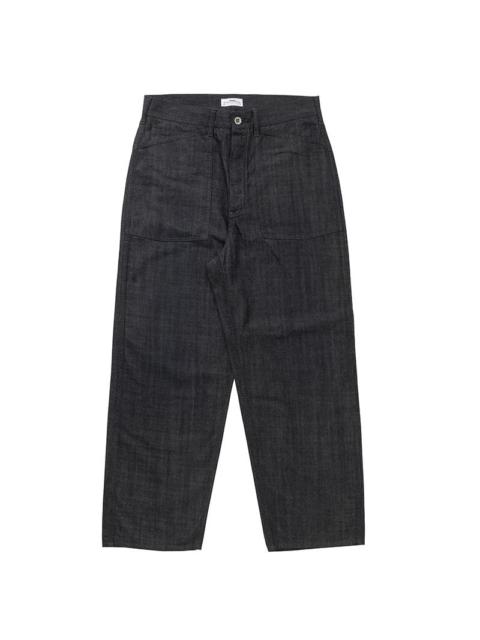 visvim SCOUT PANTS BLACK