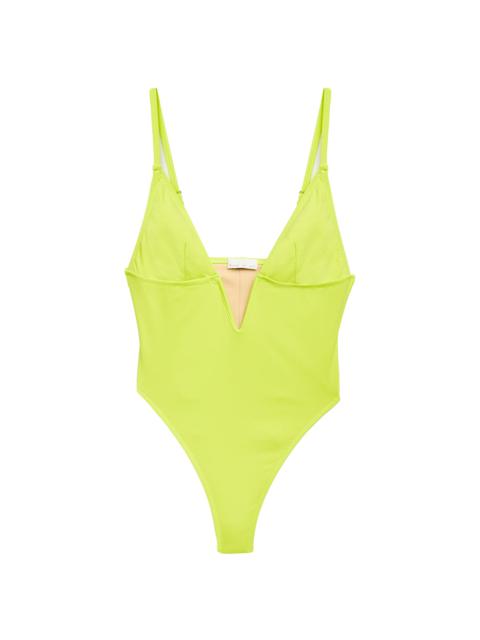 Fleur du Mal One Piece V Wire Swimsuit