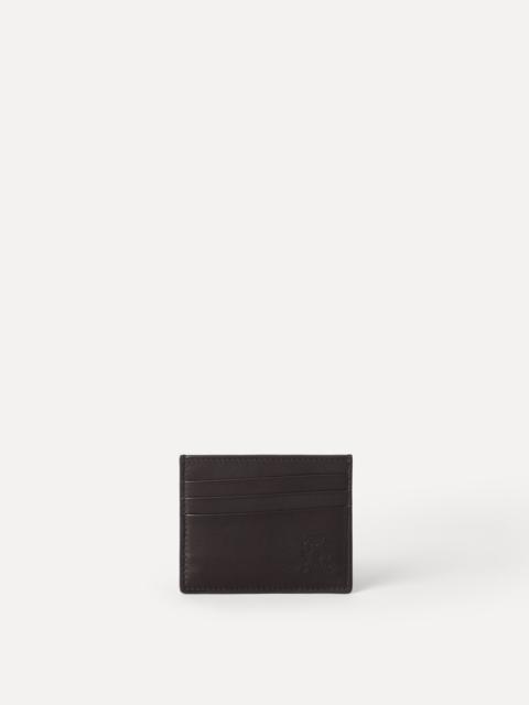 Brunello Cucinelli Smooth calfskin card holder