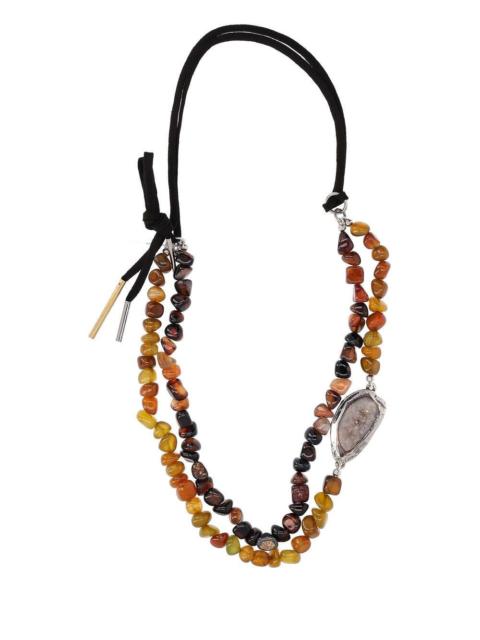 Dries Van Noten Dries Van Noten Women Necklace With Multiple Silver-Colored Stones