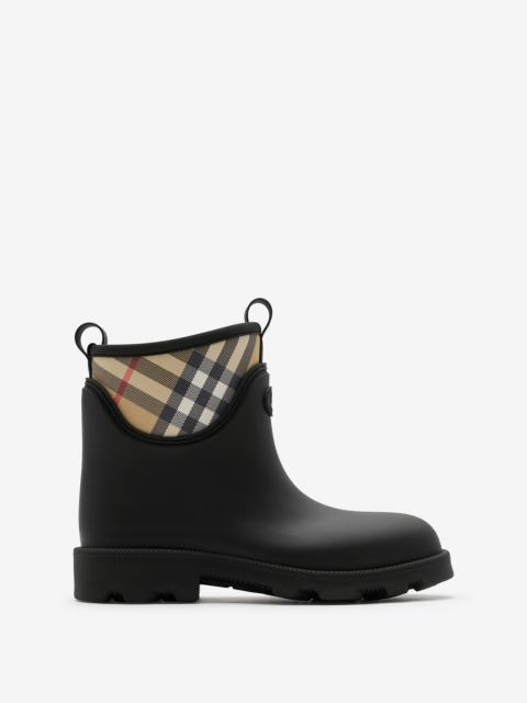 Burberry Rubber Marsh Stamp Low Boots​