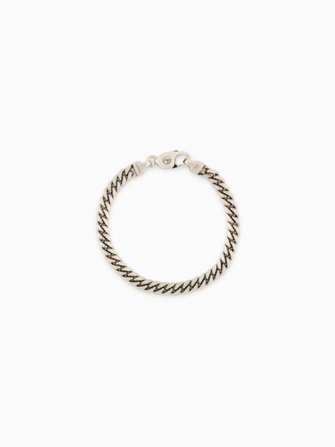 GIORGIO ARMANI 925 STERLING SILVER CHAIN BRACELET