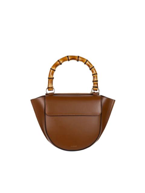 WANDLER HORTENSIA BAG MINI SADDLE/BAMBOO