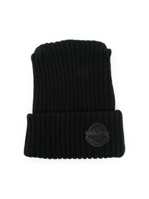 logo-patch beanie