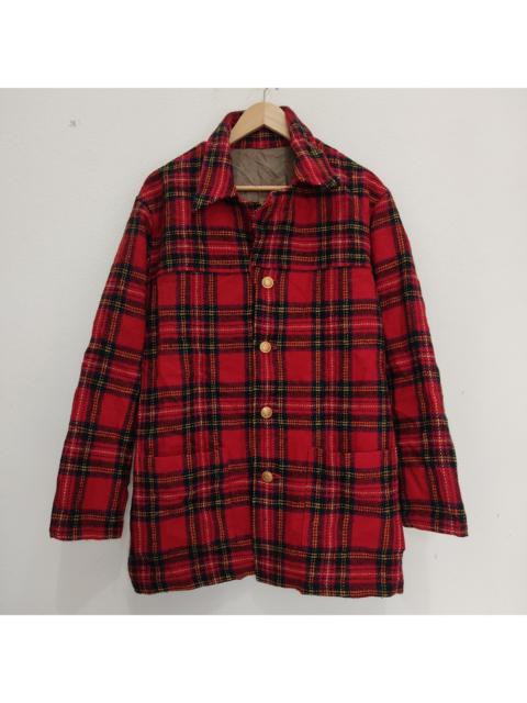 Other Designers Harris Tweed - Nepenthes Harris Tweed Needles Rebuild Wool Flannel Jacket