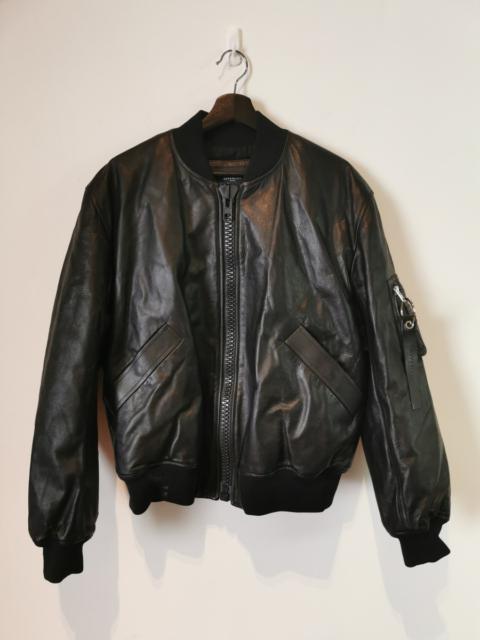 Givenchy Givenchy Leather Bomber Jacket