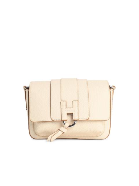 HOGAN Hogan 'FLAP Hogan Trend' Ivory Leather Bag