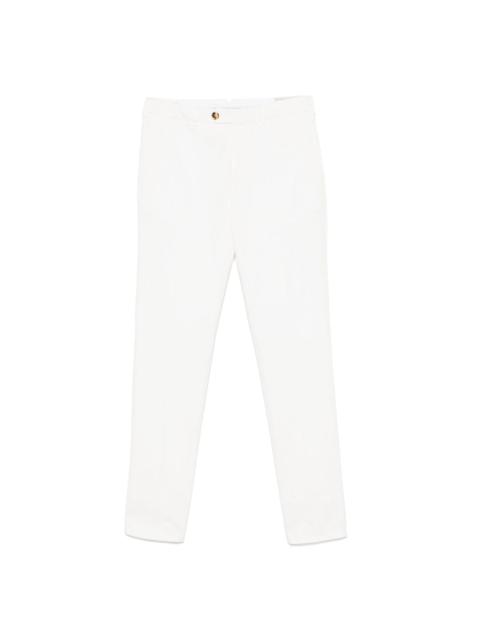 Brunello Cucinelli White Trousers - Regular & Straight-Leg Trousers Men