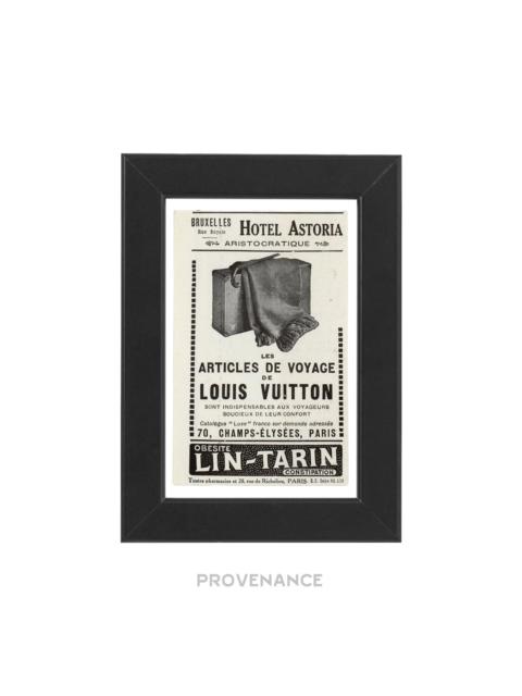 Louis Vuitton Louis Vuitton Antique Vintage Newsprint Ad - TRAVEL GOODS