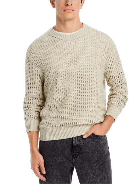 FRAME Ribbed Crewneck Sweater