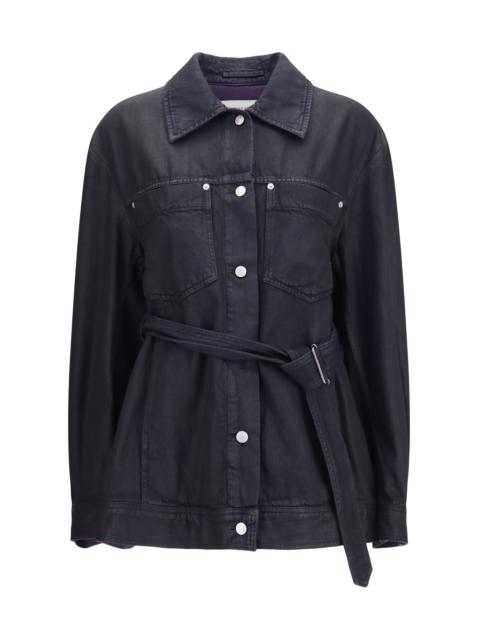 Dries Van Noten Dries Van Noten Cropped Cotton Jacket Black Women
