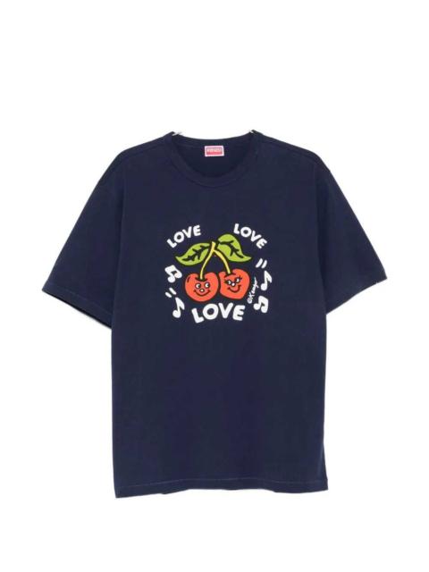 KENZO Kenzo Men Cherry-Print T-Shirt