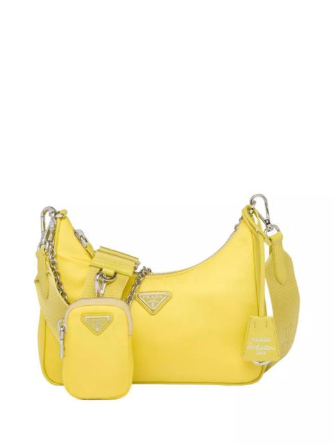 Prada Re-Edition 2005 Re-Nylon Bag with Saffiano Mini Bag
