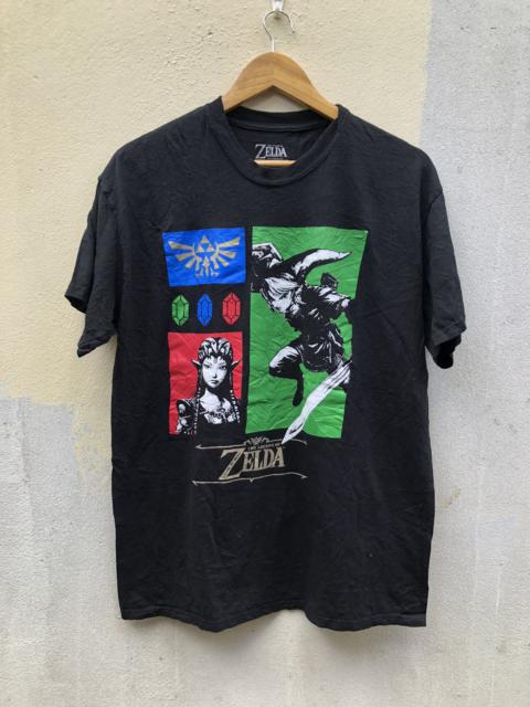 Other Designers Japanese Brand - The Lagend of Zelda Anime Black shirt