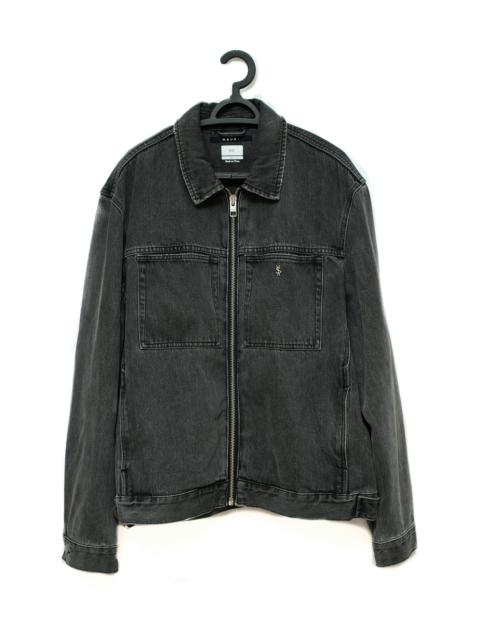 Ksubi Black Denim Jacket Size XL
