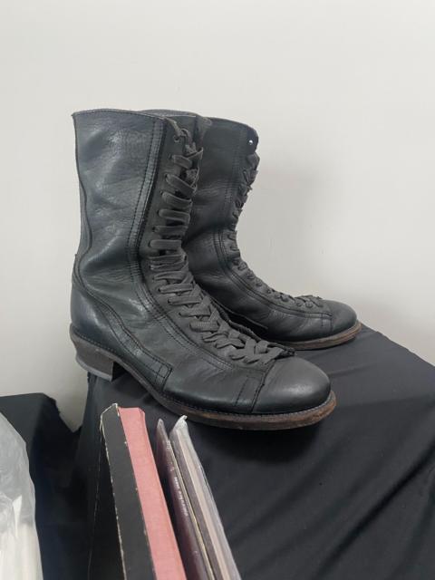 Julius Julius Dark Pioneer Leather Boots
