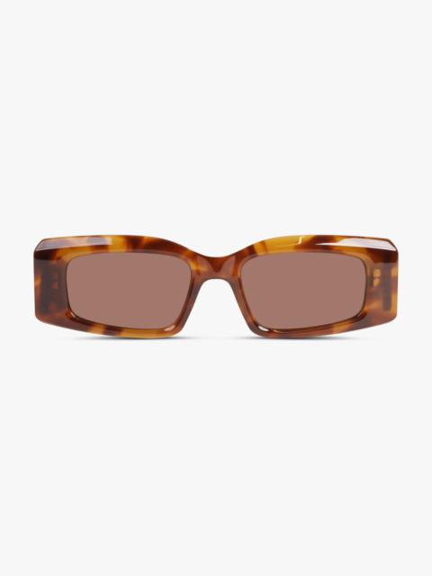 GEOMETRIC SUNGLASSES | HAVANA/BROWN