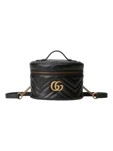 GUCCI Marmont leather backpack