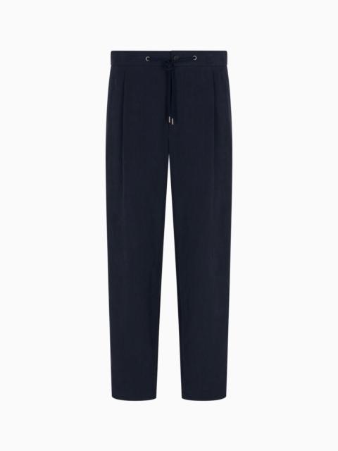 GIORGIO ARMANI CASUAL TROUSERS