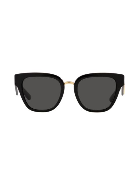 Dolce & Gabbana 51mm Butterfly Sunglasses