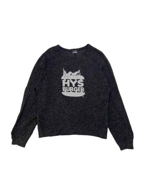 Hysteric Glamour Hys Burger by Hysteric Glamour Knitwear