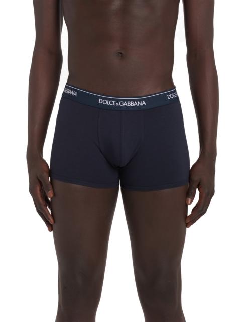 Dolce & Gabbana 2-Pack Logo Waist Boxer Briefs