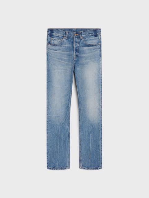 CELINE kurt jeans in cotton denim