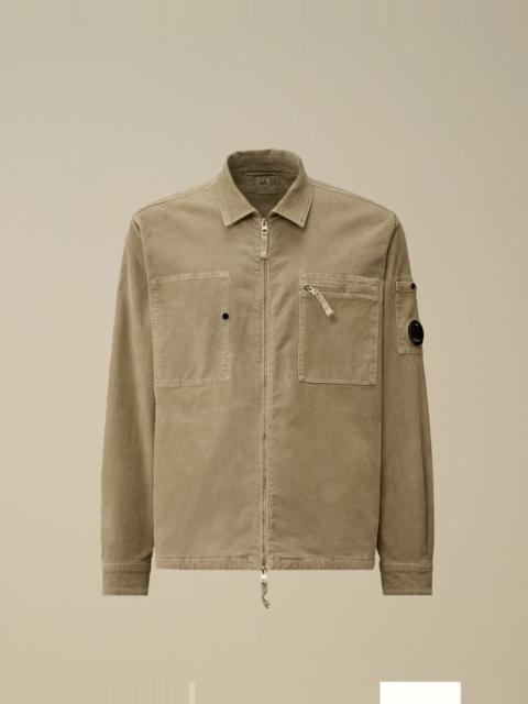 C.P. Company Corduroy Lens Zipped Overshirt