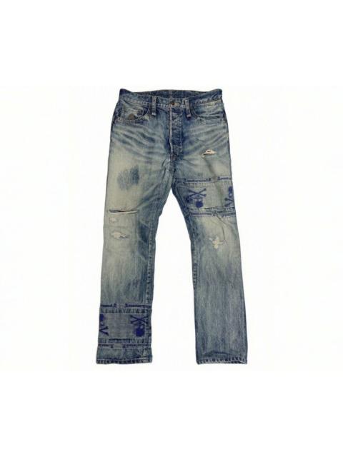 mastermind JAPAN Mastermind Japan 12AW Mainline Blue 505 Jeans
