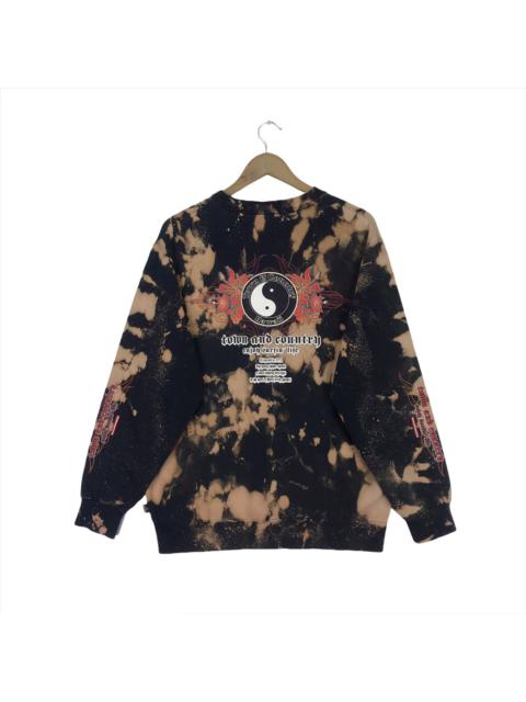 Other Designers Surf Style - Vintage Town&Country Asid Wash Custom Crewneck