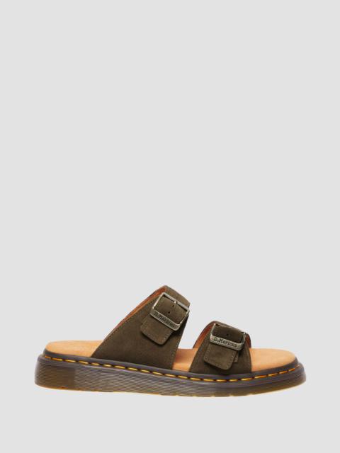 Dr. Martens Josef Suede Slide Sandals