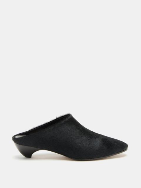 LE MONDE BÉRYL Allegra Mule / Black Calf Hair