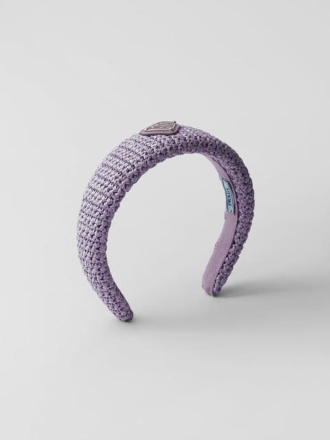 Prada Crochet headband