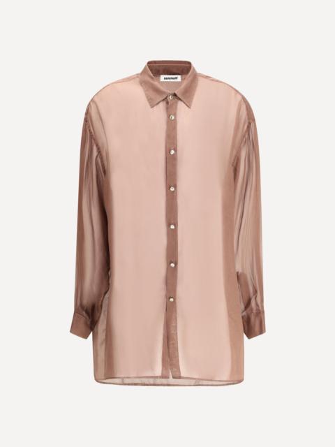 DARKPARK Keanu silk organza Shirt
