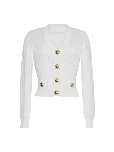 Cara Cara Lavira Cardigan
Statement Gold Buttons Add A Luxe Vintage Feel To This New Staple