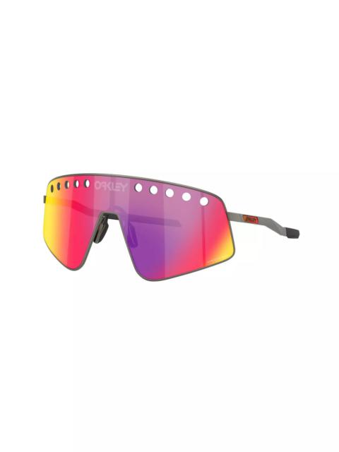 OAKLEY Sutro TI Sweep Prizm Road Sunglasses - Matte Gunmetal