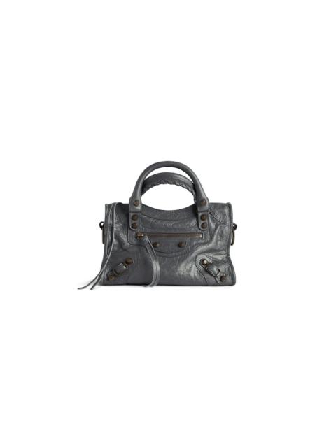 BALENCIAGA Women's Le City Mini Bag in Volcanic Rock